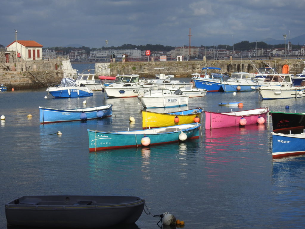 Ciboure Socoa port